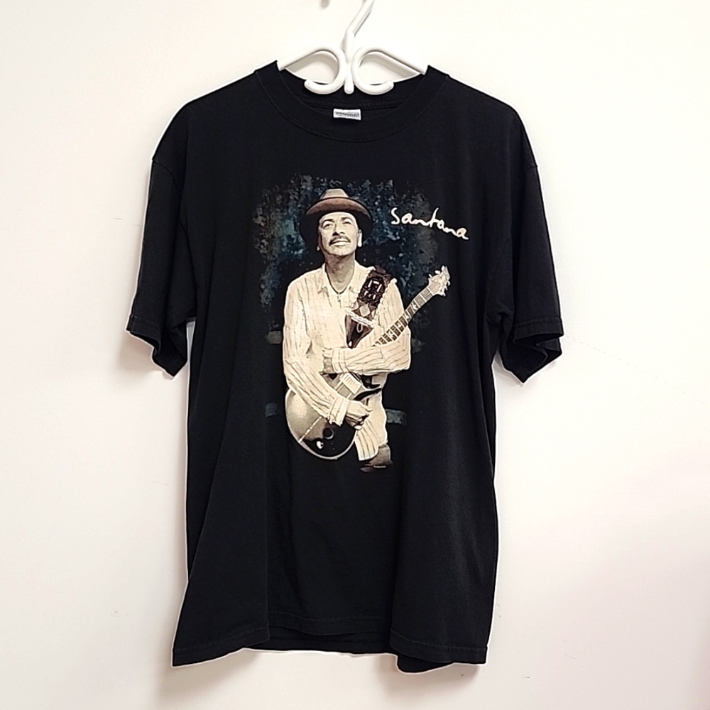 2003 Carlos Santana Shaman tour concert shirt